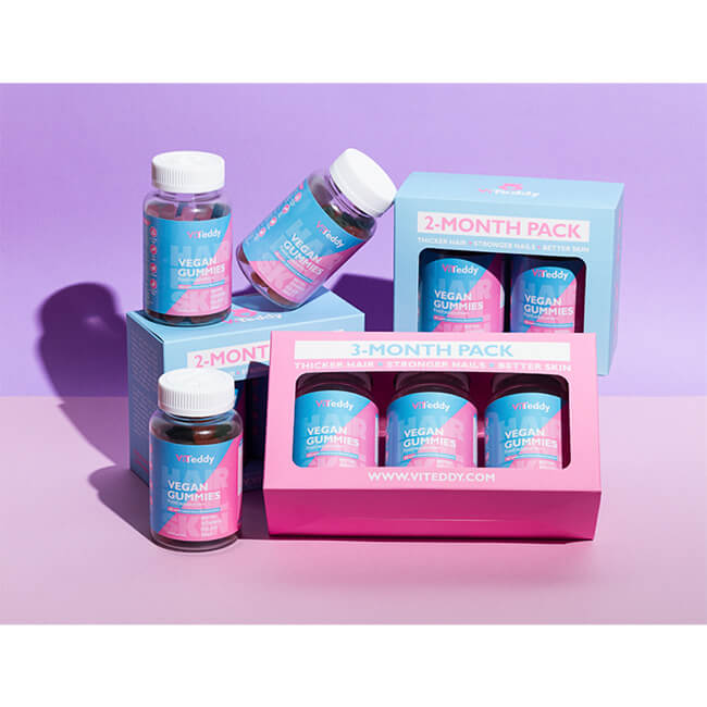 Viteddy™ Hair gummy 2 pakiranja - kupite veganske vitamine online, mišljenja, upute za korištenje