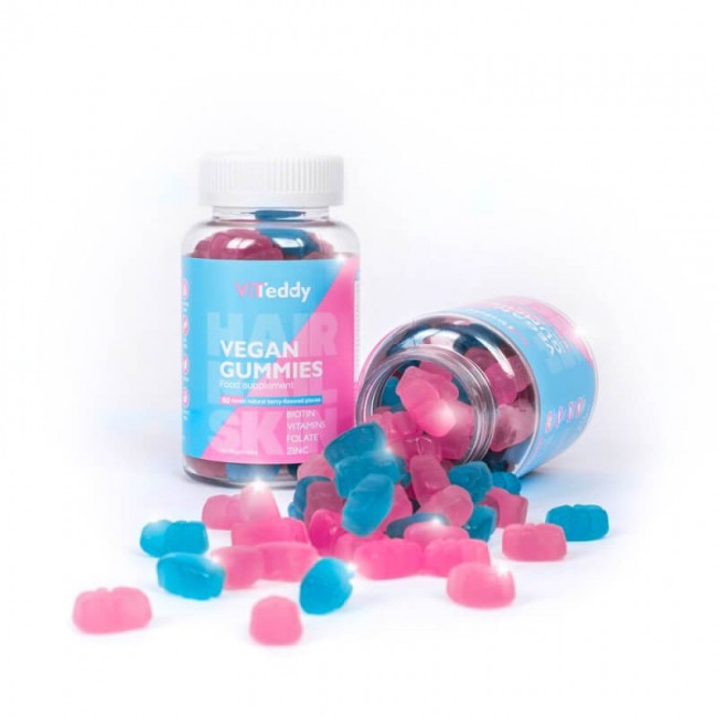 ViTeddy™ Hair Gummy vitamini s veganskom formulom: mišljenje, cijena, komentari, iskustva